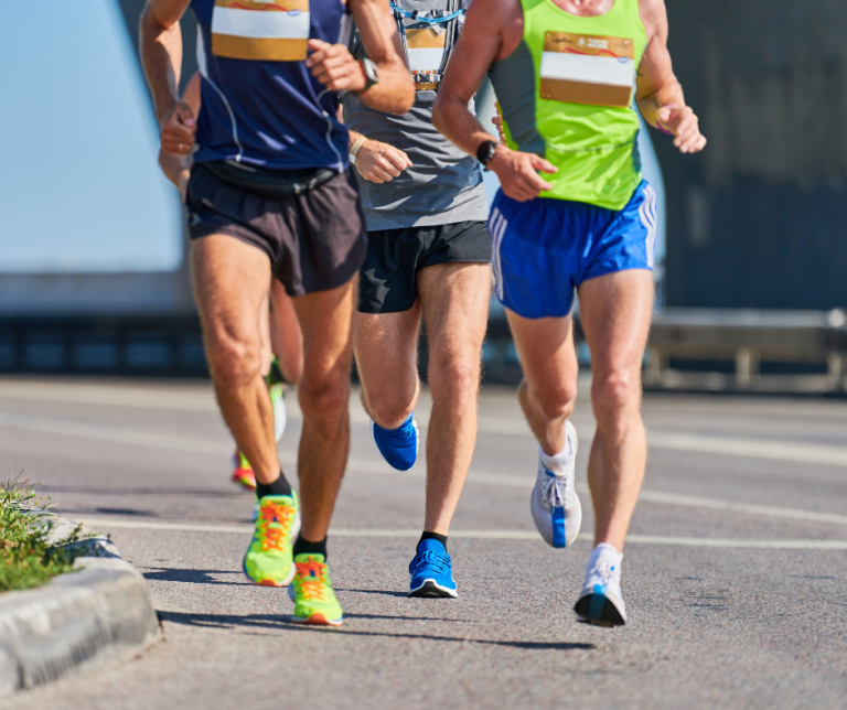 marathon runners